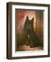 Scottie Puppy-Lilian Cheviot-Framed Giclee Print