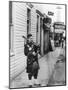 Scottish Bagpiper-Irving Underhill-Mounted Photo