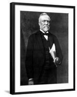 Scottish Born Us Industrialist and Philanthropist Andrew Carnegie-null-Framed Premium Photographic Print