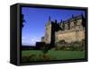 Scottish Castle with Rose Garden, Stirling Castle, Scotland-Bill Bachmann-Framed Stretched Canvas