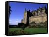 Scottish Castle with Rose Garden, Stirling Castle, Scotland-Bill Bachmann-Framed Stretched Canvas