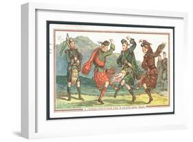 Scottish Christmas Card-null-Framed Giclee Print