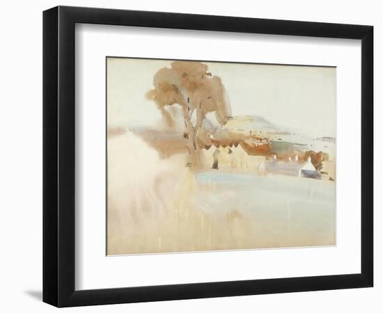 Scottish Farm by an Estuary-Arthur Melville-Framed Giclee Print