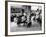 Scottish Fisherwomen at Yarmouth Gathering and Cleaning Herring-null-Framed Photographic Print