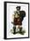 Scottish Highlander of the 1745 Jacobite Uprising-Dan Escott-Framed Giclee Print