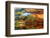 Scottish Highlands Fall Colors-null-Framed Art Print