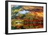 Scottish Highlands Fall Colors-null-Framed Art Print