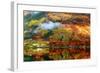 Scottish Highlands Fall Colors-null-Framed Art Print