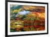 Scottish Highlands Fall Colors-null-Framed Art Print