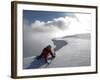 Scottish Highlands, Glencoe, Ice Climbing on the Cliffs of Aonach Mor, Scotland-Paul Harris-Framed Photographic Print