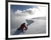 Scottish Highlands, Glencoe, Ice Climbing on the Cliffs of Aonach Mor, Scotland-Paul Harris-Framed Photographic Print