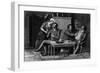 Scottish Inn Scene C1800-J. Scott-Framed Art Print