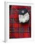 Scottish Kilt and Purse on Display for Sale, Edinburgh, Scotland, United Kingdom, Europe-Richard Maschmeyer-Framed Photographic Print