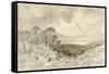 Scottish Landscape, 1873-Gustave Dore-Framed Stretched Canvas