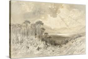 Scottish Landscape, 1873-Gustave Dore-Stretched Canvas