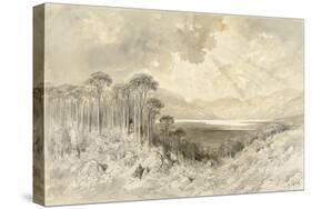 Scottish Landscape, 1873-Gustave Dore-Stretched Canvas