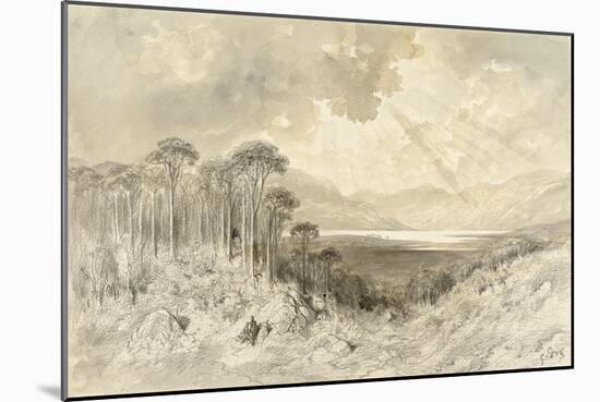 Scottish Landscape, 1873-Gustave Dore-Mounted Giclee Print