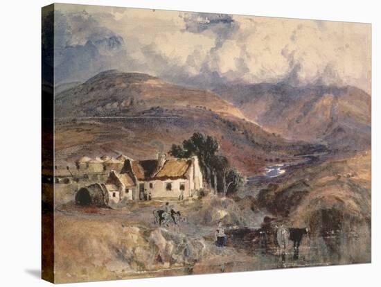 Scottish Landscape-Sir Joseph Noel Paton-Stretched Canvas