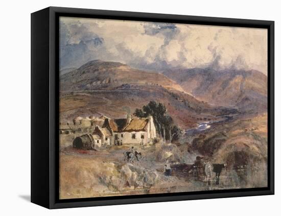 Scottish Landscape-Sir Joseph Noel Paton-Framed Stretched Canvas