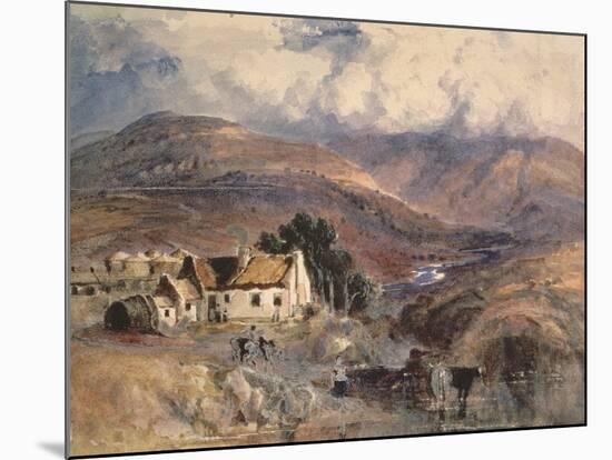 Scottish Landscape-Sir Joseph Noel Paton-Mounted Giclee Print