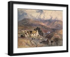 Scottish Landscape-Sir Joseph Noel Paton-Framed Giclee Print