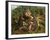 Scottish Lovers,1863-Daniel Maclise-Framed Giclee Print