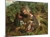 Scottish Lovers,1863-Daniel Maclise-Mounted Giclee Print