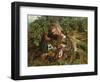 Scottish Lovers,1863-Daniel Maclise-Framed Giclee Print