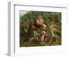 Scottish Lovers,1863-Daniel Maclise-Framed Giclee Print