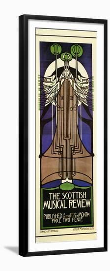 Scottish Musical Review-Charles Rennie Mackintosh-Framed Premium Giclee Print