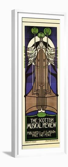 Scottish Musical Review-Charles Rennie Mackintosh-Framed Premium Giclee Print