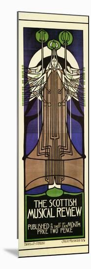 Scottish Musical Review-Charles Rennie Mackintosh-Mounted Premium Giclee Print