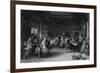 Scottish Penny Wedding-David Wilkie-Framed Art Print