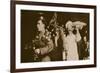 Scottish Piper Introduces the Haggis to a Caledonian Banquet, London-null-Framed Giclee Print