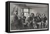 Scottish Presbyterians in a Country Parish Church, the Sermon-John Stirling-Framed Stretched Canvas
