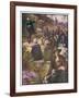 Scottish Presbyterians Worship in Defiance of Conventicle Acts-J.r. Skelton-Framed Art Print