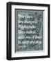 Scottish Proverb on What a Highlander Likes Naked - 1855, Scotland Map-null-Framed Giclee Print