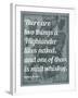 Scottish Proverb on What a Highlander Likes Naked - 1855, Scotland Map-null-Framed Giclee Print