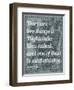 Scottish Proverb on What a Highlander Likes Naked - 1855, Scotland Map-null-Framed Premium Giclee Print