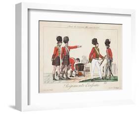 Scottish Regiments, Army of the Allied Sovereigns, 1815-Adrien Pierre Francois Godefroy-Framed Giclee Print