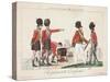 Scottish Regiments, Army of the Allied Sovereigns, 1815-Adrien Pierre Francois Godefroy-Stretched Canvas