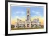 Scottish Rite Cathedral, Indianapolis, Indiana-null-Framed Art Print