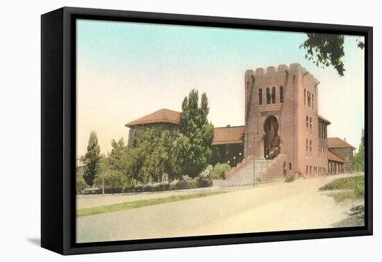 Scottish Rite Temple, Santa Fe-null-Framed Stretched Canvas