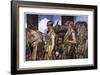 Scottish Soldiers Return from Combat-Francois Flameng-Framed Art Print