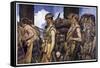 Scottish Soldiers Return from Combat-Francois Flameng-Framed Stretched Canvas