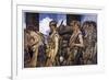 Scottish Soldiers Return from Combat-Francois Flameng-Framed Premium Giclee Print