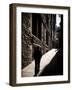 Scottish Street with Male Figure-Craig Roberts-Framed Photographic Print