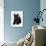 Scottish Terrier and Bow-Fab Funky-Art Print displayed on a wall