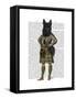 Scottish Terrier in Kilt-Fab Funky-Framed Stretched Canvas