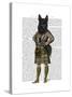 Scottish Terrier in Kilt-Fab Funky-Stretched Canvas